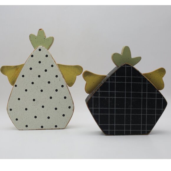 Set of Fall Wooden Thanksgiving Turkey's - Picture 2 of 12